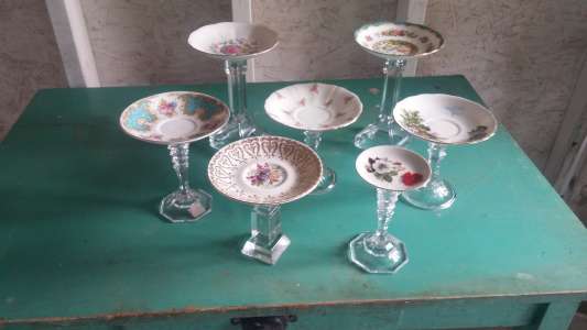 Soap or ring repurposed dishes