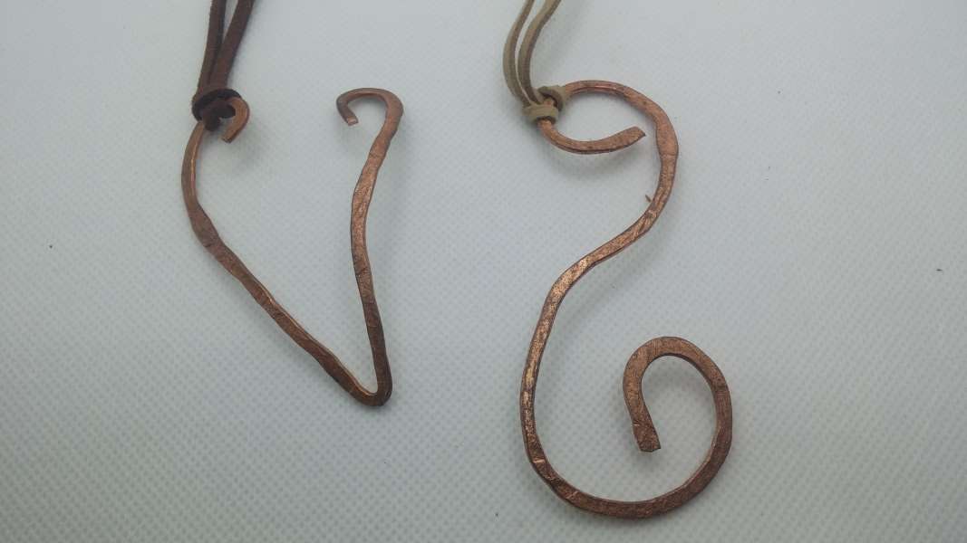 Copper Design Necklaces $10